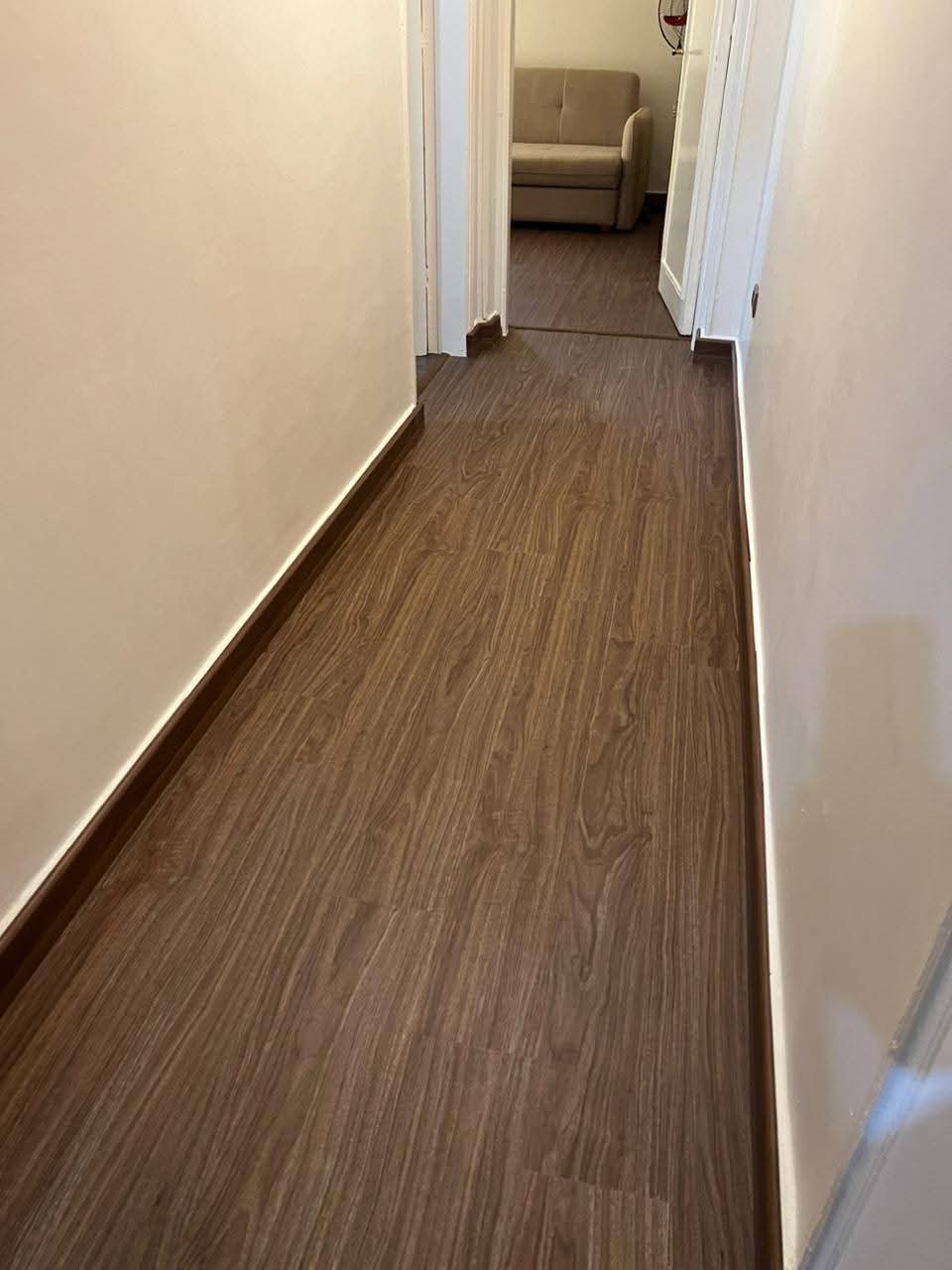 صورة توضيحية لتركيب نعلة باركيه