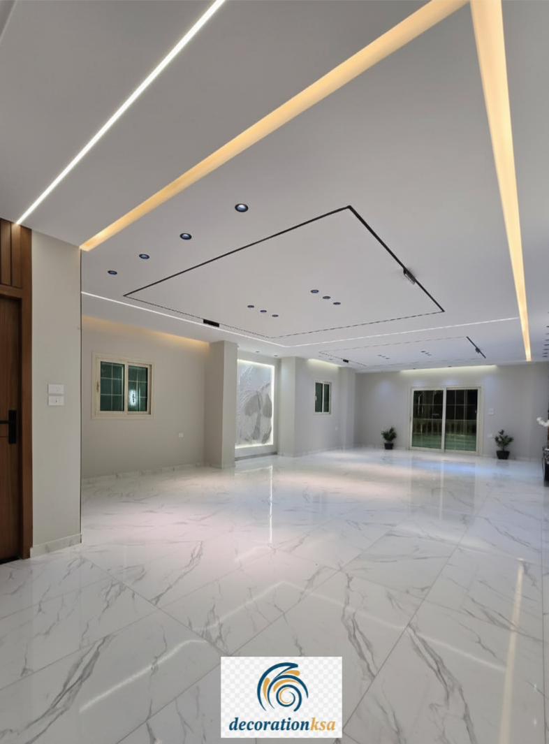 تصاميم أسقف ثلاثية الأبعاد (3D) للصالات الكبيرة