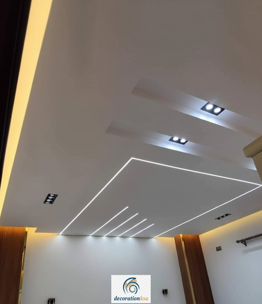 تشطيب ودهانات ديكورات أسقف فاخرة وفلل