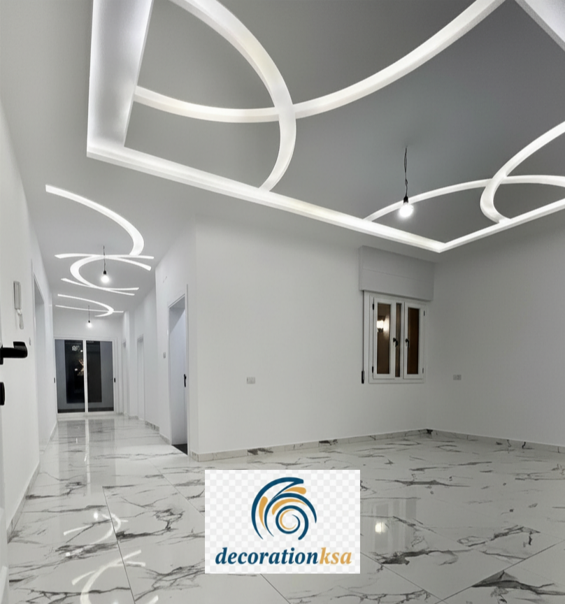 تنفيذ ديكورات أسقف وجدران بتصاميم عصرية في القطيف