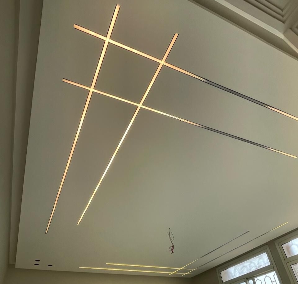 جبس بورد اسقف مودرن مع إضاءة مخفية