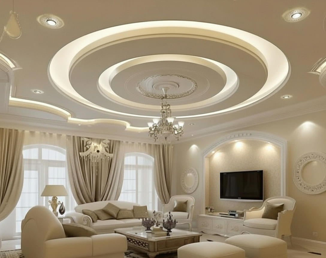 ديكورات جبس بورد غرف نوم