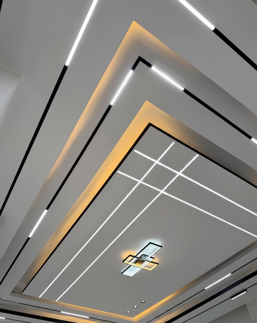 ديكورات جبس بورد غرف نوم مودرن