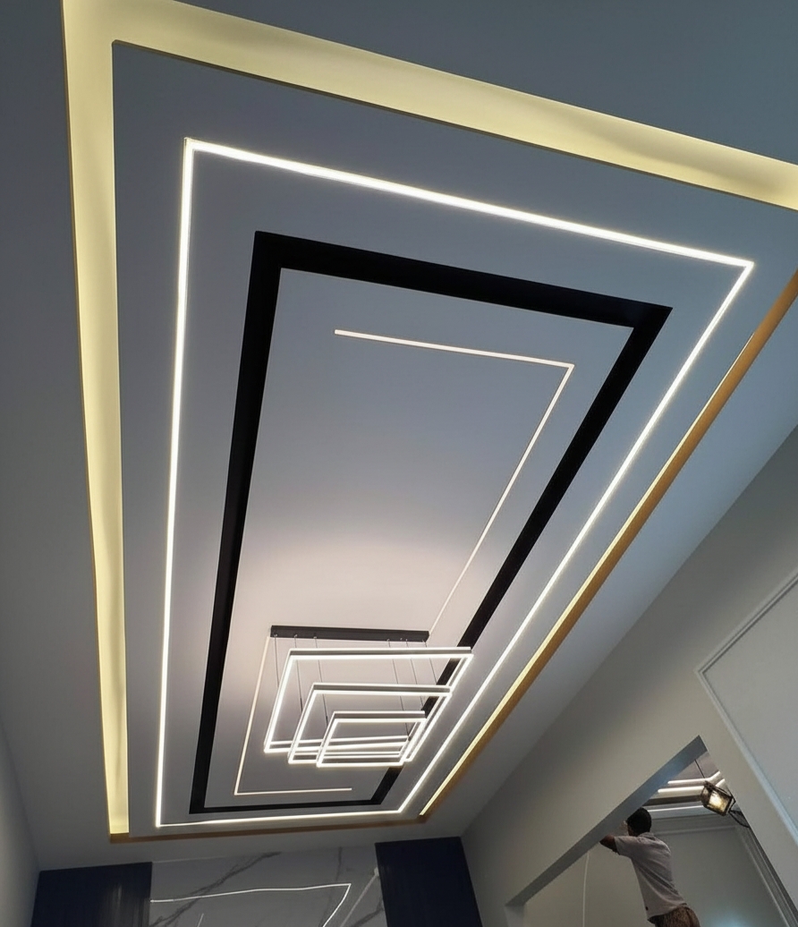 تركيب اسقف جبس بورد حديثة