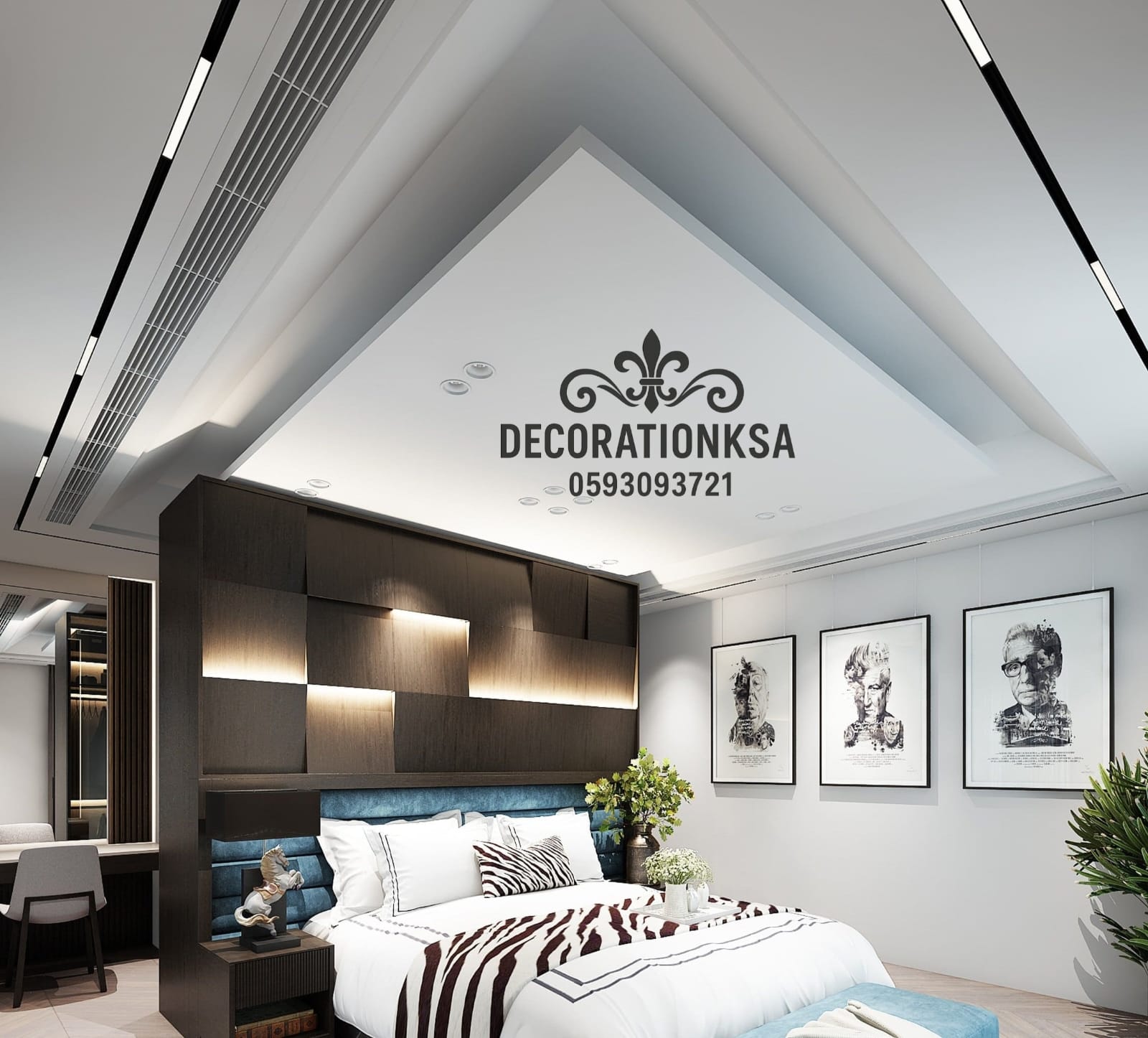 ديكورات جبس بورد مودرن للمعيشة