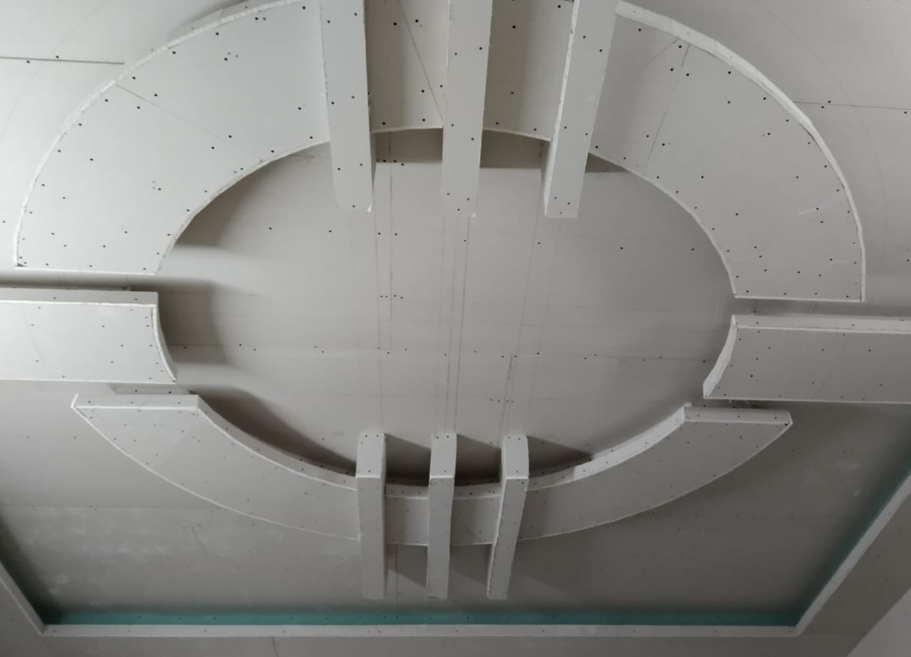 تصميم جبس بورد عصري لغرفة معيشة